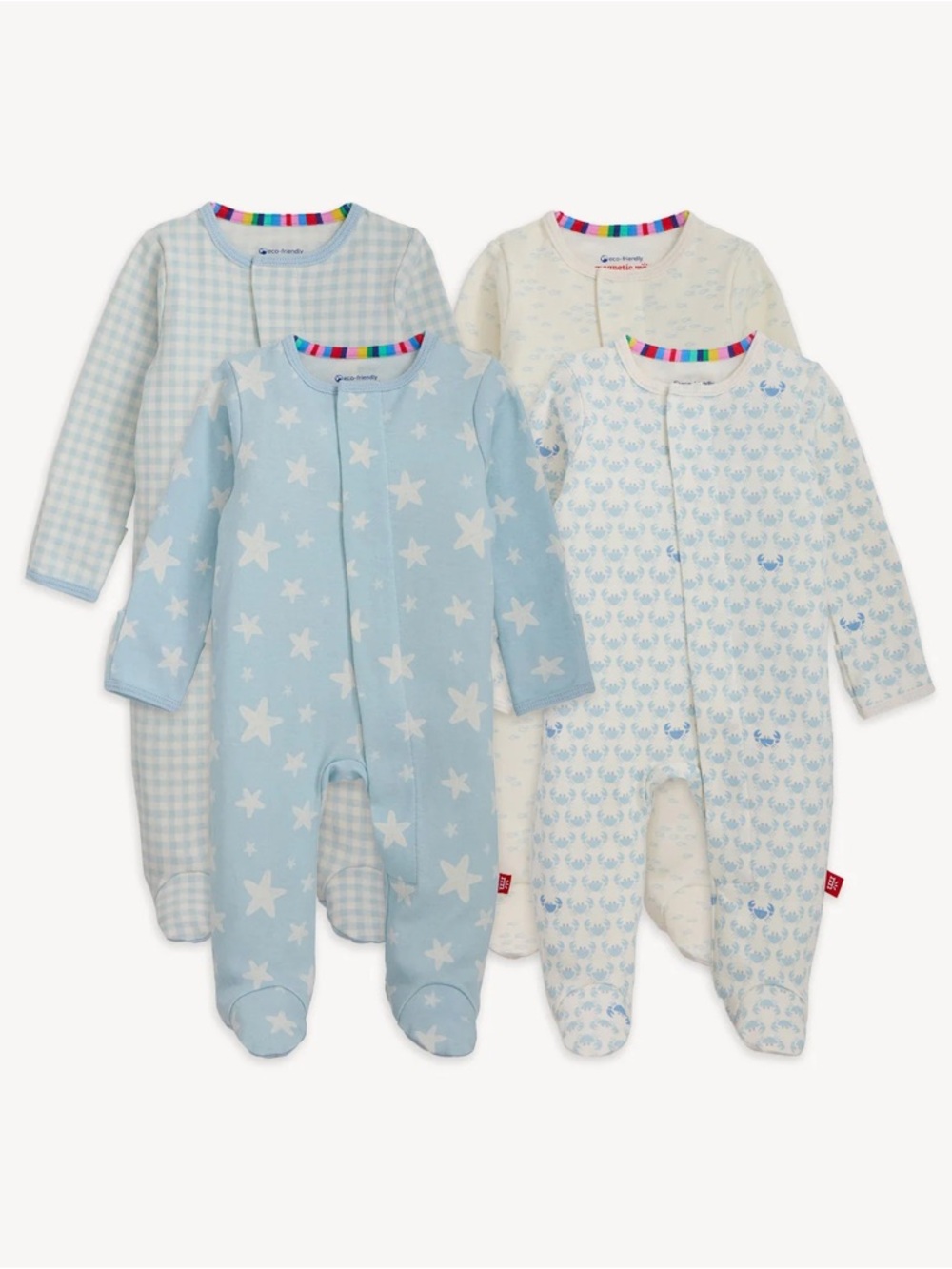 NWT Magnetic 4-Pack Footie